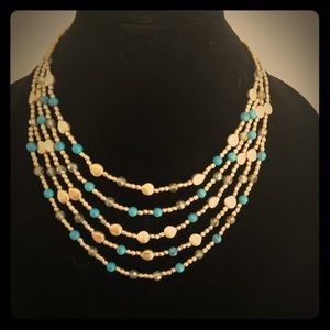 Multi strand necklace